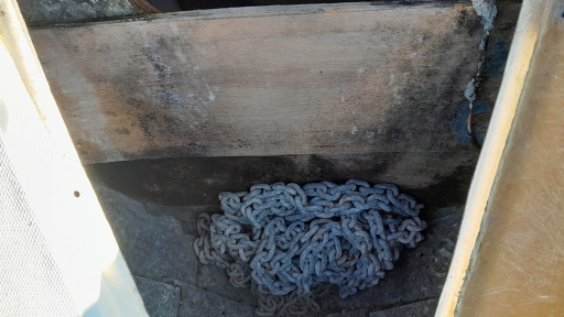Anchor Chain Locker Before Top View