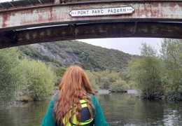 Under the bridge at Llyn Padarn