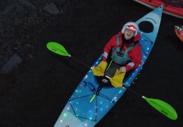 Christmas paddle 2025 - Llyn Padarn