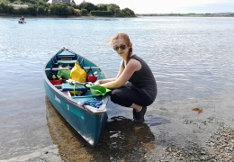 Coleman Ram-X13 Canoe at the Inland Sea - Named Serenity