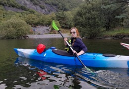 Perception Accadia 12ft on Llyn Padarn - Named Hero of Canton