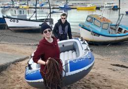 Intex Explorer 4 at Conwy - Named Kaylee