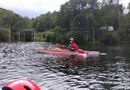Pelican 120DT Sprint on Llyn Padarn - Named Zoe