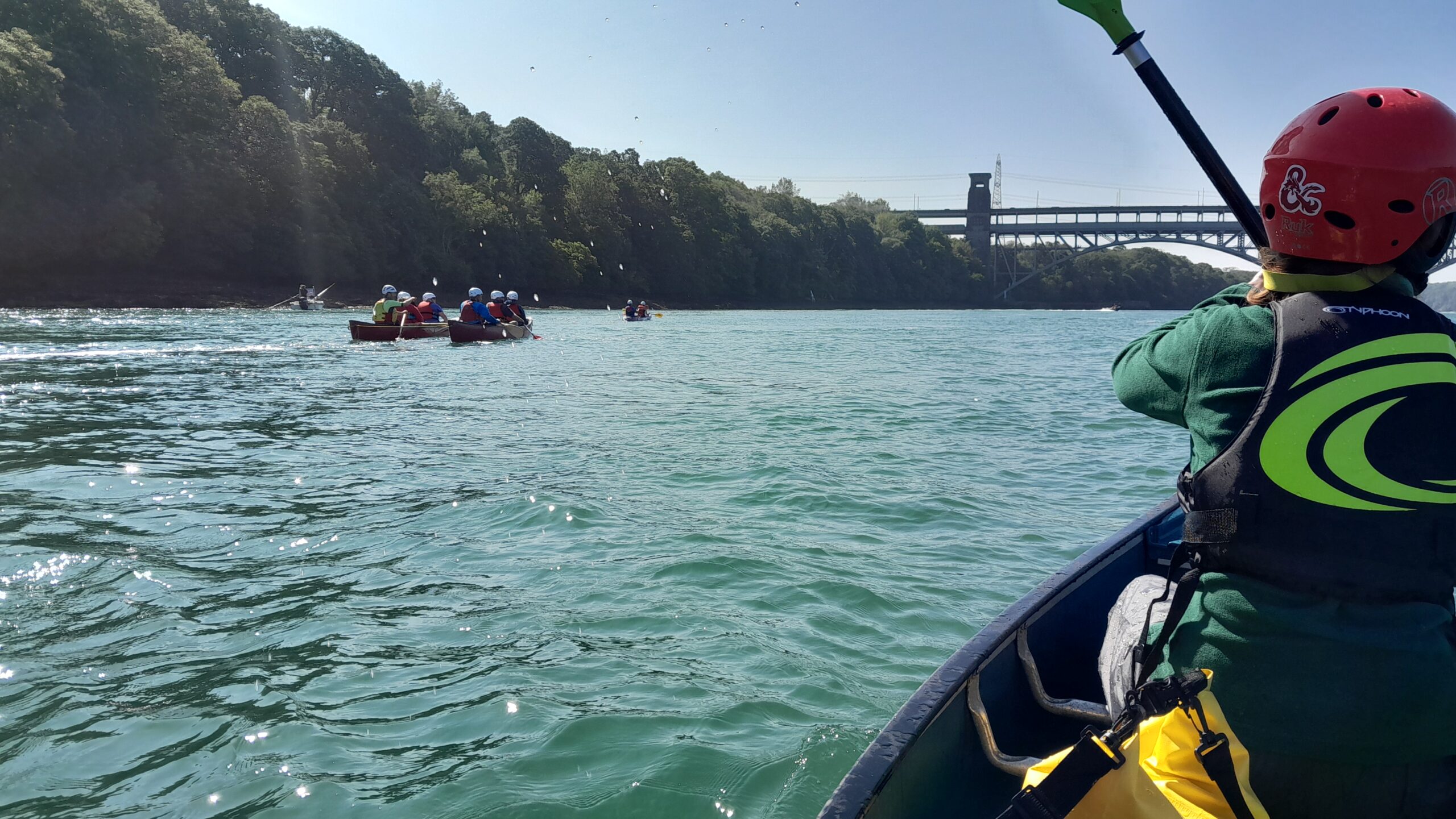 Gallows Point to Plas Newydd Canoe Adventure.