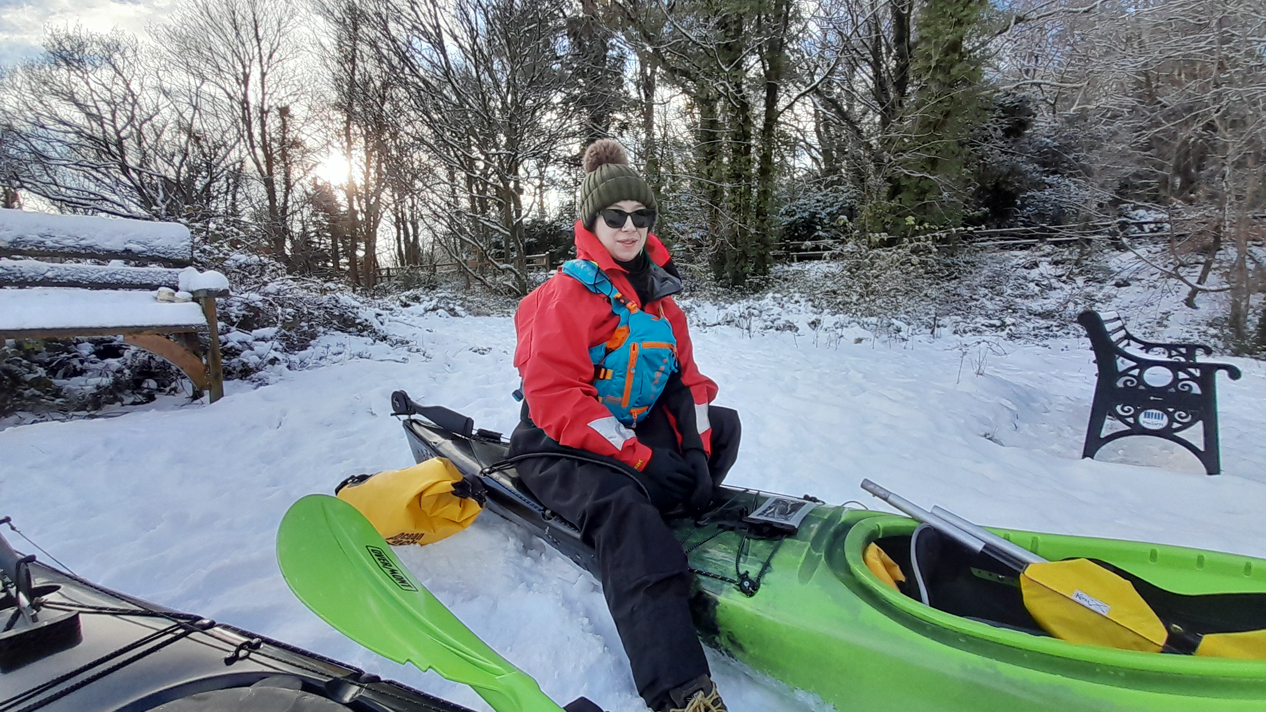 Winter Paddle on Llyn Padarn